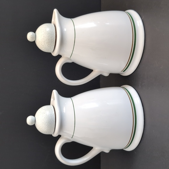 Vintage Savory Tyme set of 2 Vinegar & Oil Decanter Set. - Picture 7 of 13